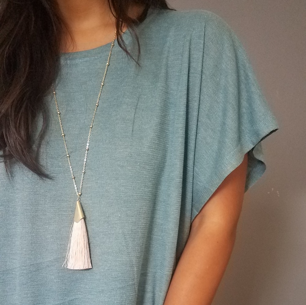 SWEET AUTUMN SAGE ASYMMETRICAL TOP - Picture 4 of 6
